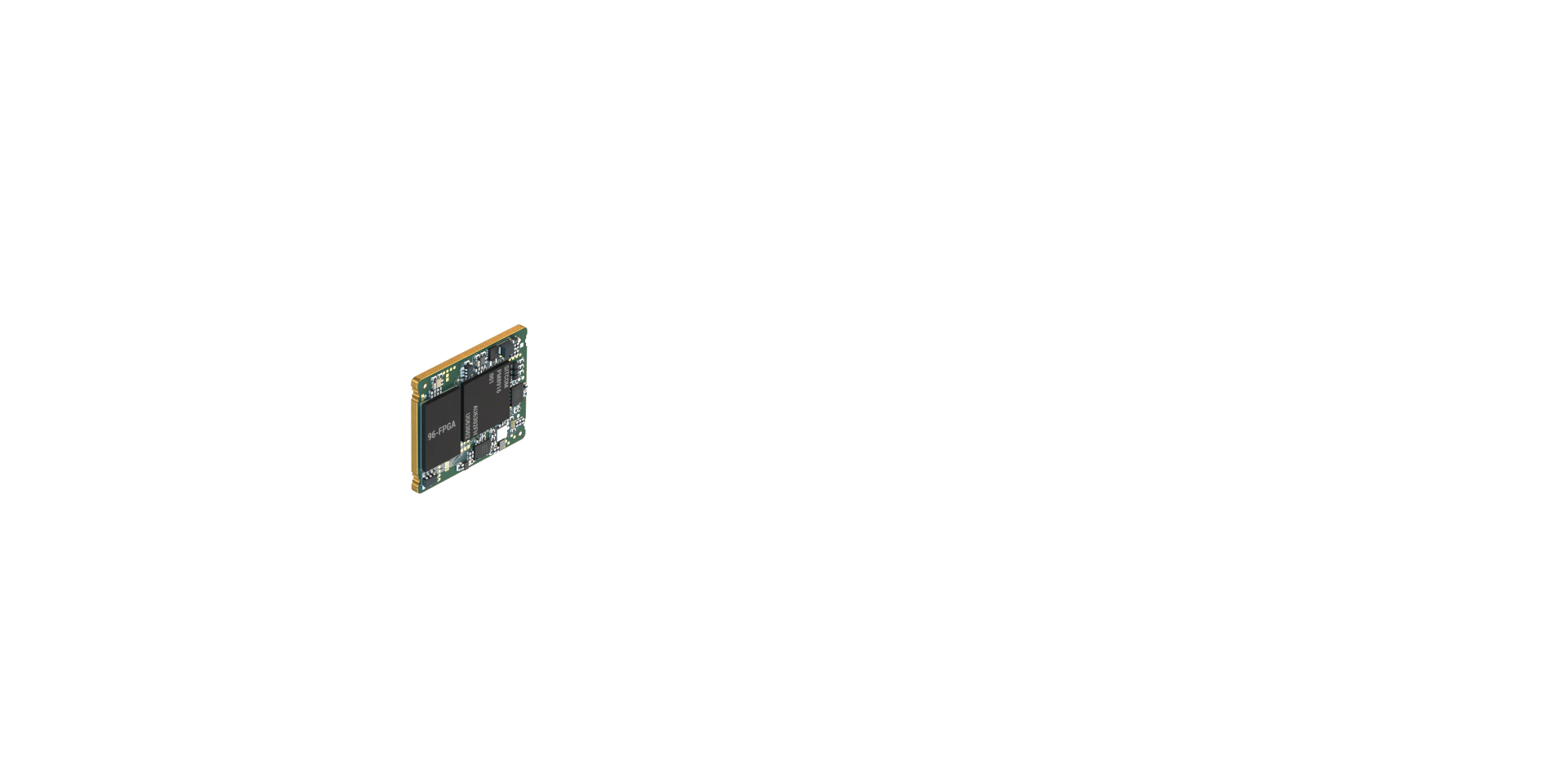 FPGA accelerator integrated in barcode scanner for logistics